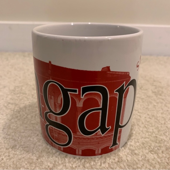 Starbucks Singapore City Collectors Series Coffee Mug Cup 20 Fl Oz Vintage 2000 - Picture 4 of 13